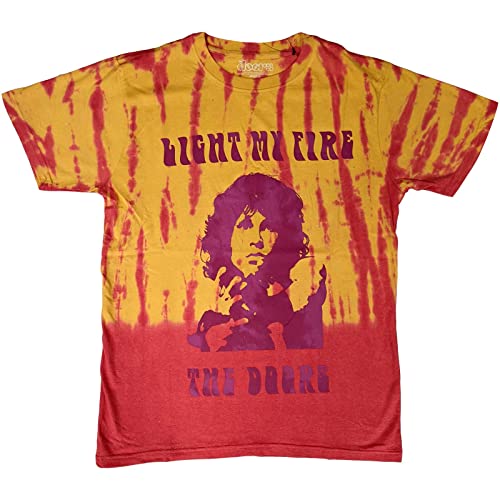 The Doors Light My Fire offiziell Männer T-Shirt Herren (XX-Large) von Rock Off