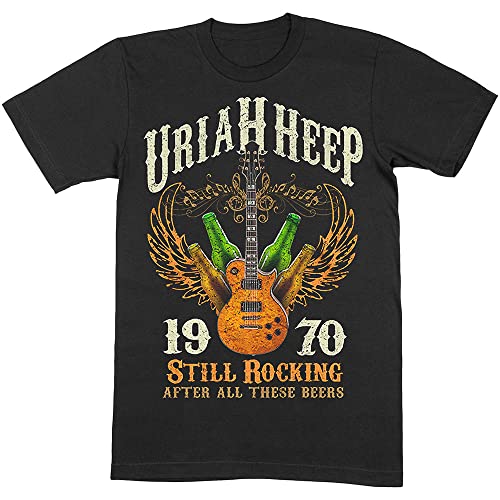 Uriah Heep Still Rocking offiziell Männer T-Shirt Herren (Medium) von Rock Off