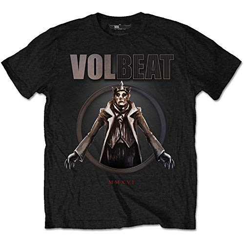 Volbeat King of The Beast offiziell Männer T-Shirt Herren (Small) von Rock Off