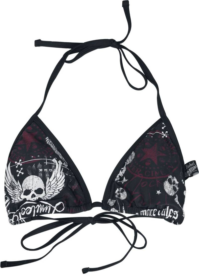 Rock Rebel by EMP Bikini-Oberteil schwarz in M Rock Rebel by EMP Bikini-Oberteil schwarz in M von Rock Rebel by EMP