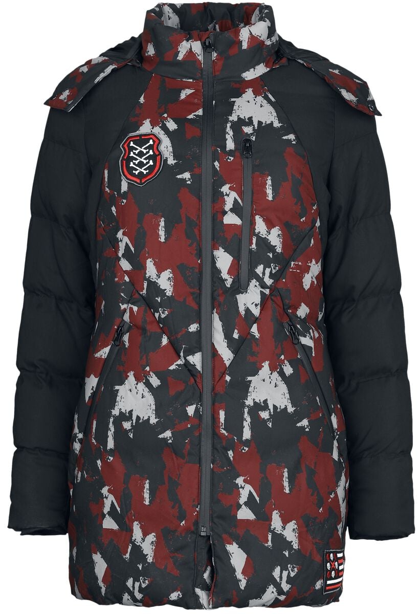 Rock Rebel by EMP Camouflage Winter Jacket Winterjacke camouflage in S von Rock Rebel by EMP