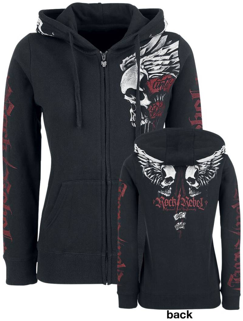 Rock Rebel by EMP Freaking Out Loud Kapuzenjacke schwarz in S von Rock Rebel by EMP
