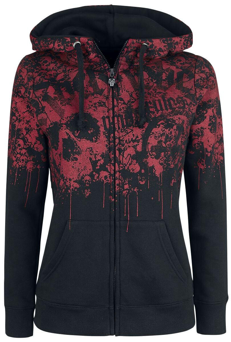 Rock Rebel by EMP Freaking Out Loud Kapuzenjacke schwarz in XXL von Rock Rebel by EMP