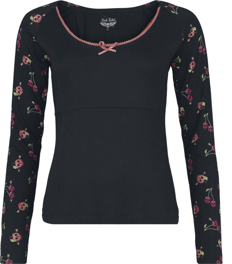 Rock Rebel by EMP Get It While You Can Langarmshirt schwarz in S von Rock Rebel by EMP