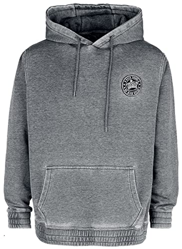Rock Rebel by EMP Herren Grauer Kapuzenpullover mit Used Waschung M von Rock Rebel by EMP