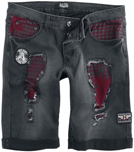 Rock Rebel by EMP Herren Schwarze Shorts mit Destroyed Details 31 von Rock Rebel by EMP