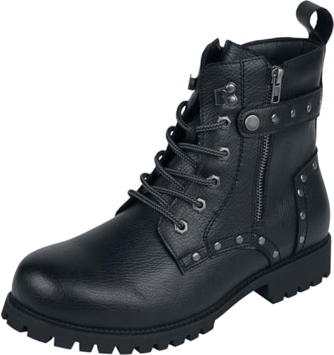 Rock Rebel by EMP Herren schwarze Bikerboots aus Leder EU43 von Rock Rebel by EMP