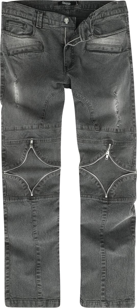 Rock Rebel by EMP Pete Jeans schwarz in W34L32 von Rock Rebel by EMP