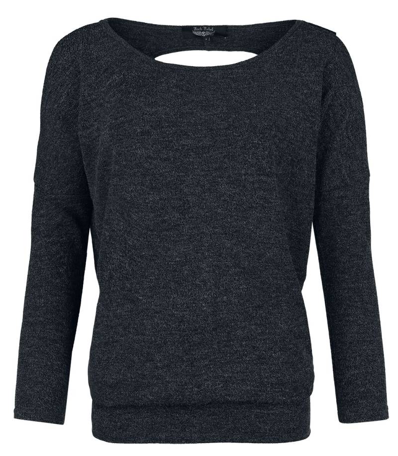 Rock Rebel by EMP Longsleeve With Back Detail Langarmshirt schwarz in S von Rock Rebel by EMP