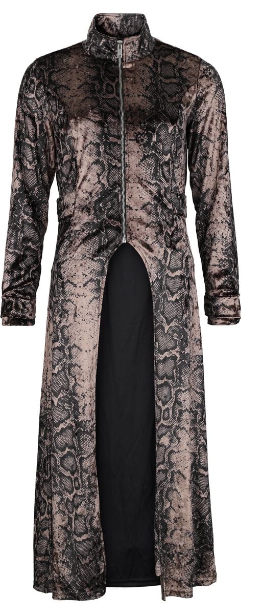 Rock Rebel by EMP Modern Leo Mantel schwarz braun in XL von Rock Rebel by EMP