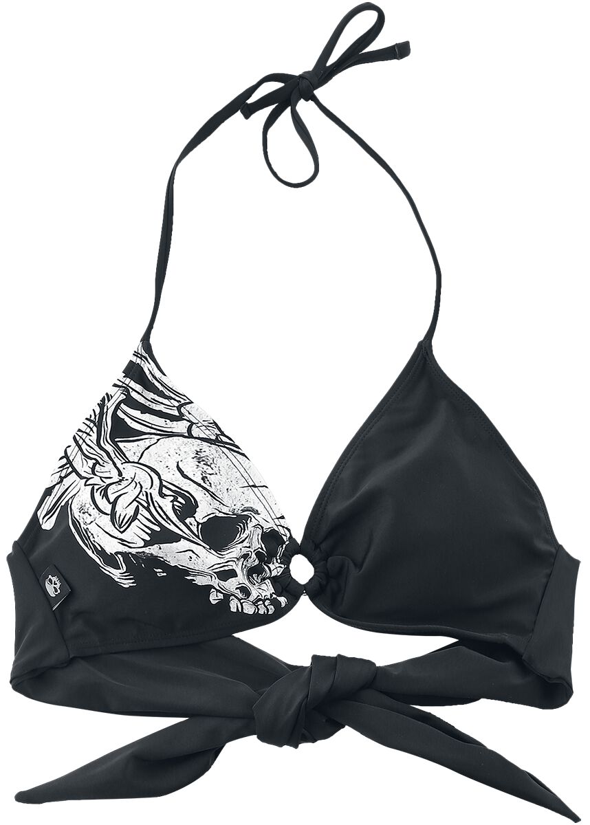 Rock Rebel by EMP Mix And Match Bikini-Oberteil schwarz in M von Rock Rebel by EMP
