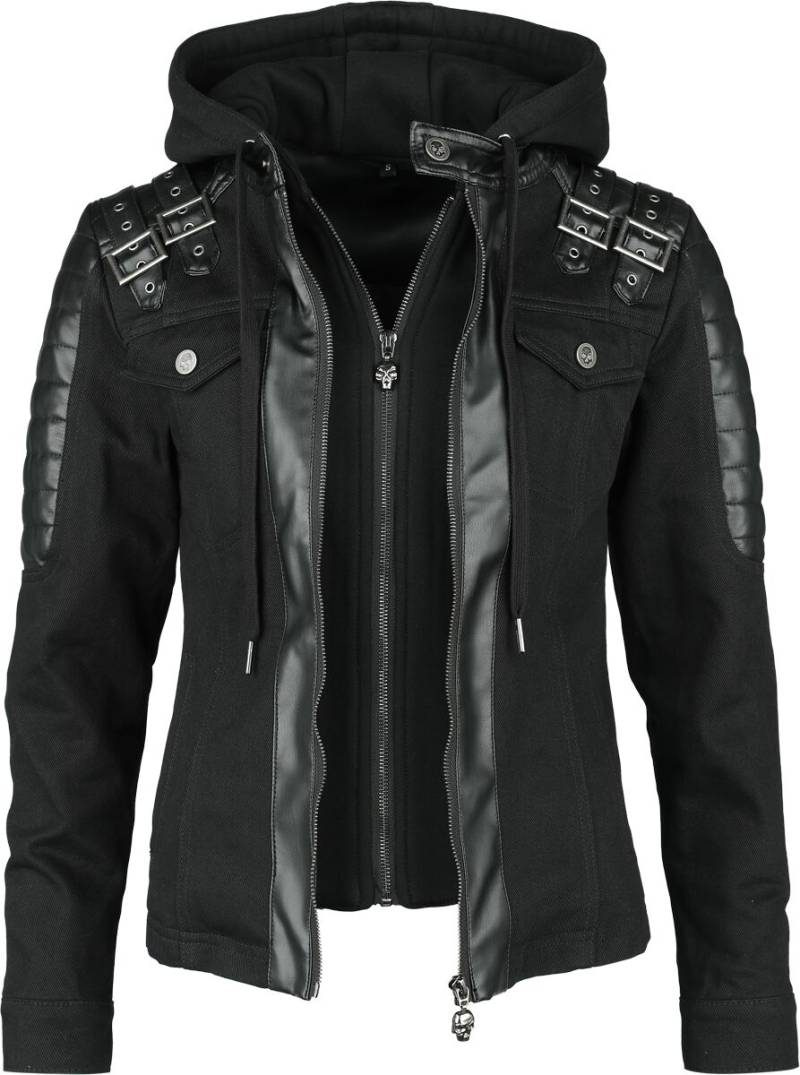Rock Rebel by EMP Road Tripping Kunstlederjacke schwarz grau in XXL von Rock Rebel by EMP