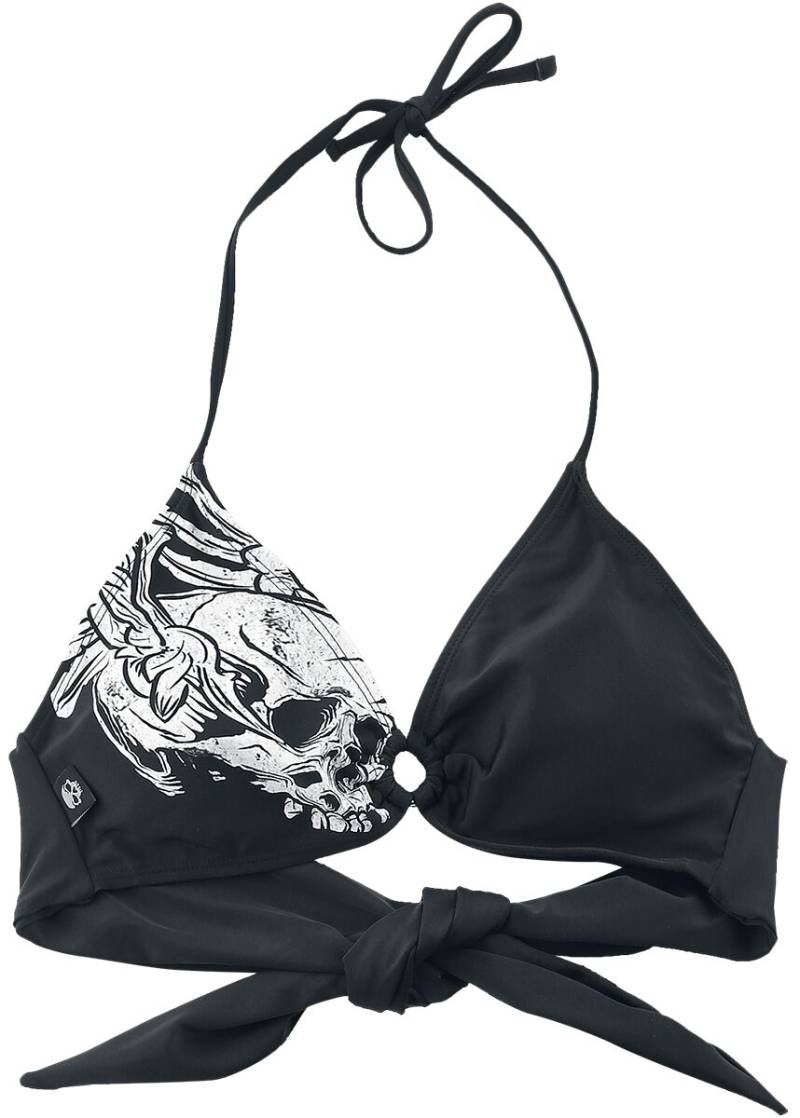 Rock Rebel by EMP - Rock Bikini-Oberteil - Mix And Match - M bis XXL - für Damen - Größe XXL - schwarz von Rock Rebel by EMP