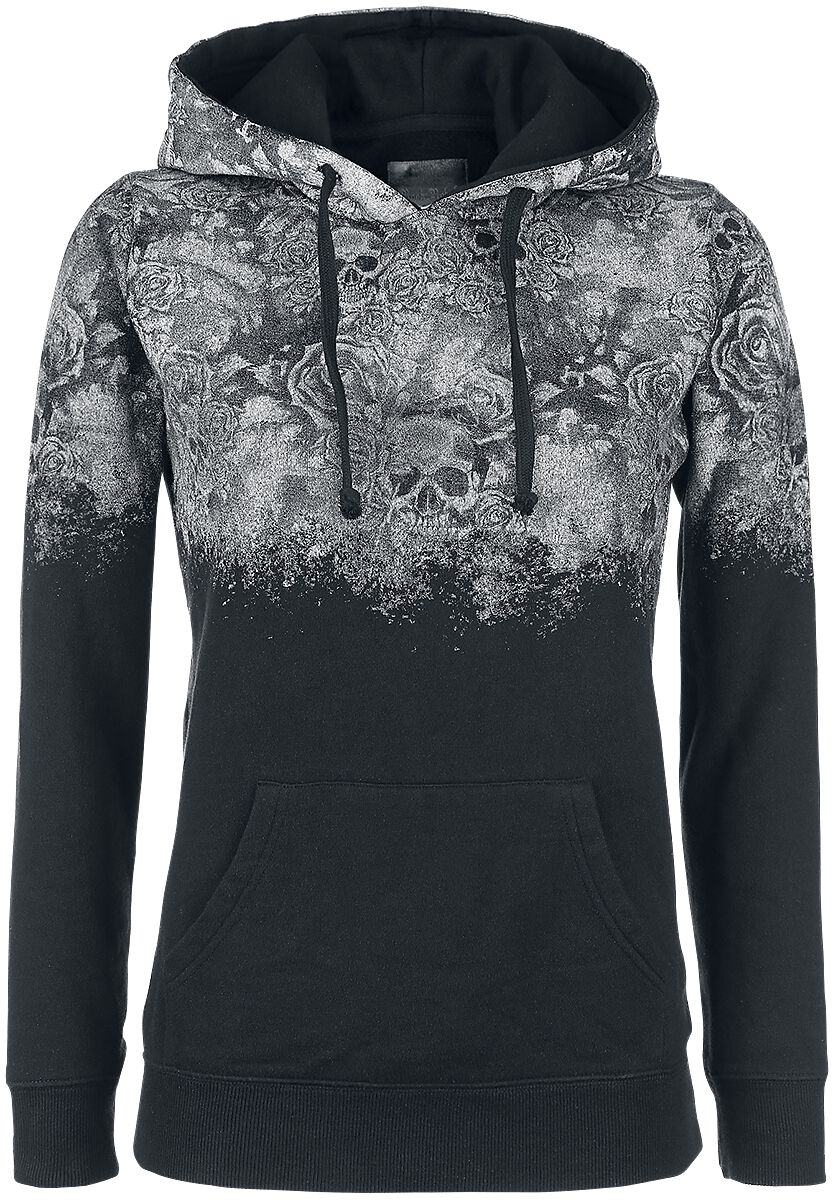 Rock Rebel by EMP - Rock Kapuzenpullover - Promises - S bis 5XL - für Damen - Größe 4XL - schwarz von Rock Rebel by EMP