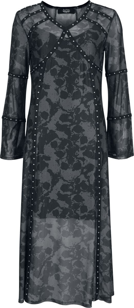 Rock Rebel by EMP - Rock Kleid lang - Doppelpack 2 in 1 - S bis XXL - für Damen - Größe L - schwarz von Rock Rebel by EMP