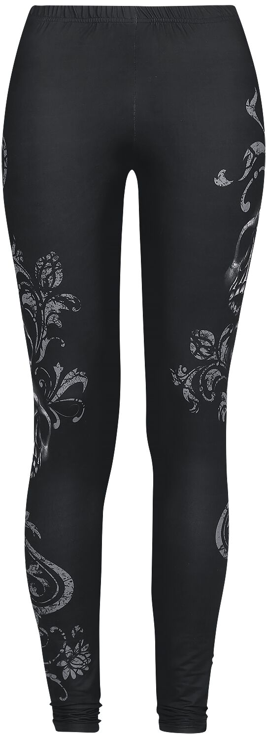 Rock Rebel by EMP - Rock Leggings - Built For Comfort - XS bis 5XL - für Damen - Größe 5XL - schwarz von Rock Rebel by EMP