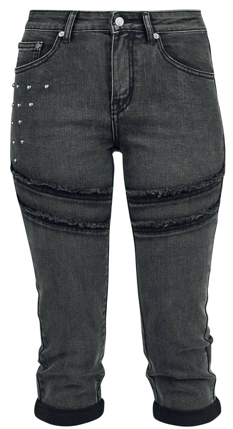 Rock Rebel by EMP - Rock Short - 27 bis 31 - für Damen - Größe 31 - schwarz von Rock Rebel by EMP