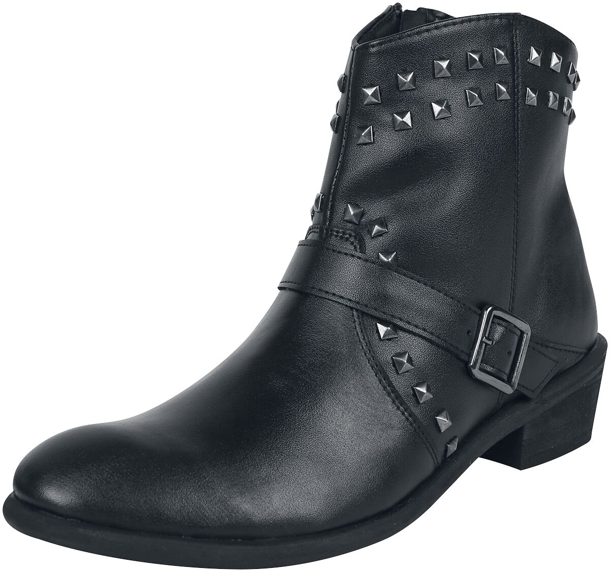 Rock Rebel by EMP - Rock Stiefel - Rivet-Boots - EU37 bis EU41 - für Damen - Größe EU40 - schwarz von Rock Rebel by EMP