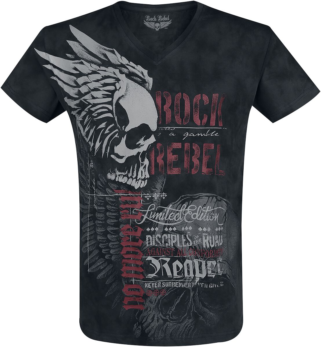 Rock Rebel by EMP - Rock T-Shirt - Heavy Soul - S bis 5XL - für Männer - Größe 3XL - schwarz von Rock Rebel by EMP