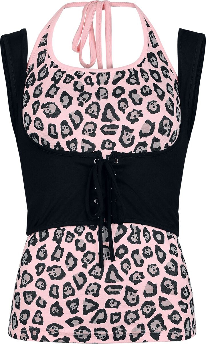 Rock Rebel by EMP - Rock Top - M bis XL - für Damen - Größe L - schwarz Rock Rebel by EMP - Rock Top - M bis XL - für Damen - Größe L - schwarz von Rock Rebel by EMP