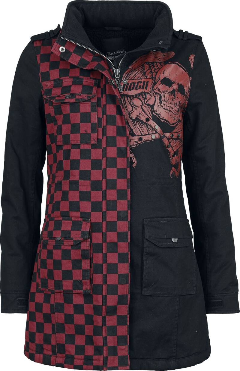 Rock Rebel by EMP - Rock Winterjacke - Ladies Field Jacket - S bis XXL - für Damen - Größe L - schwarz von Rock Rebel by EMP