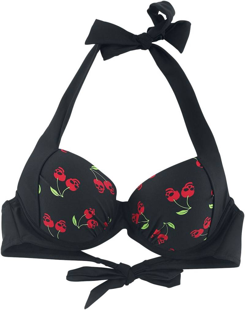 Rock Rebel by EMP Schwarzes Bikinioberteil mit Rockabilly-Print Bikini-Oberteil schwarz in M Rock Rebel by EMP Schwarzes Bikinioberteil mit Rockabilly-Print Bikini-Oberteil schwarz in M von Rock Rebel by EMP