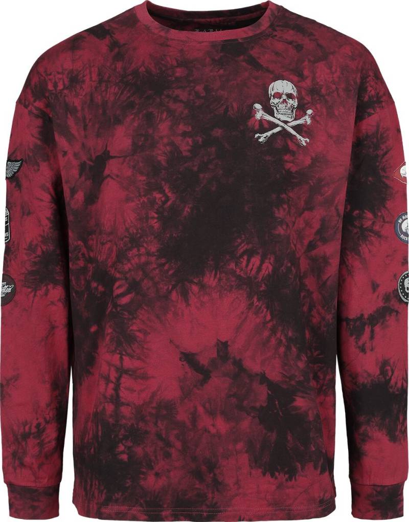 Rock Rebel by EMP Through The Glass Langarmshirt schwarz rot in M von Rock Rebel by EMP