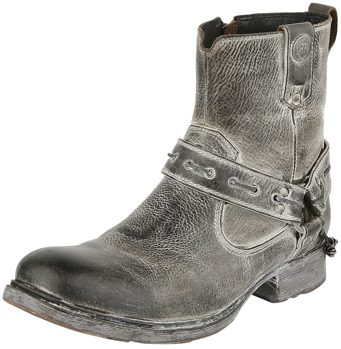 Rock Rebel by EMP Thunder Road Boot grau in EU42 von Rock Rebel by EMP