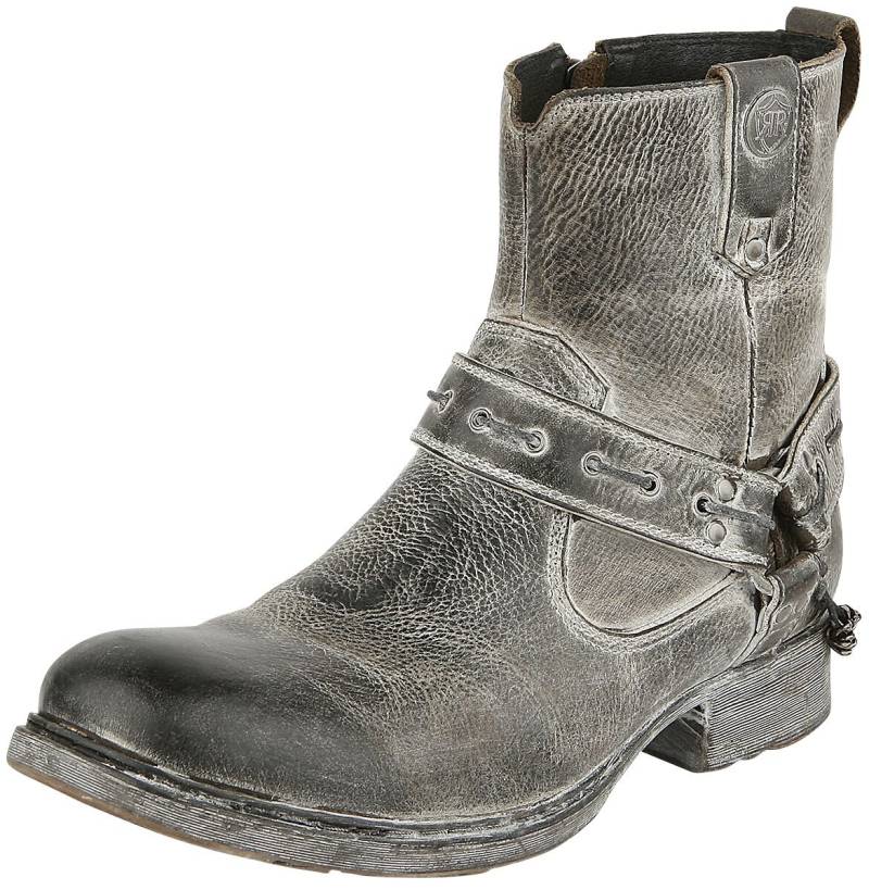 Rock Rebel by EMP Thunder Road Boot grau in EU47 von Rock Rebel by EMP