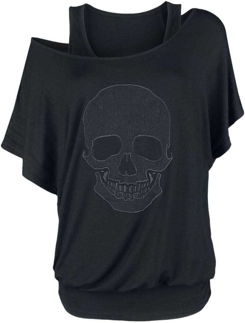 Rock Rebel by EMP When The Heart Rules The Mind T-Shirt schwarz in 5XL von Rock Rebel by EMP