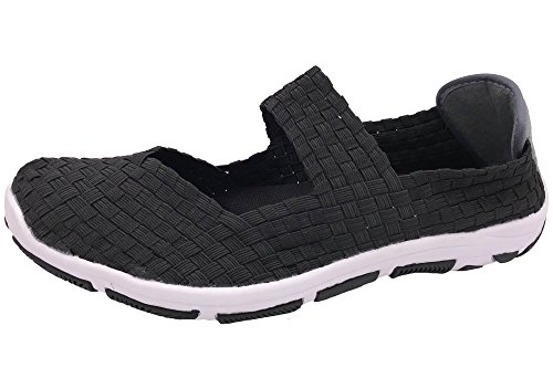 Rock Spring Schuhe Slipper Schwarz Cape Town Memory Foam, EU 37 von Rock Spring