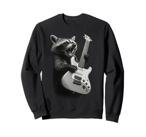 Waschbär spielen Gitarre Rock'n'Roll -Geschenke für Männer Sweatshirt Waschbär spielen Gitarre Rock'n'Roll -Geschenke für Männer Sweatshirt von Rock Waschbär spielen Gitarre