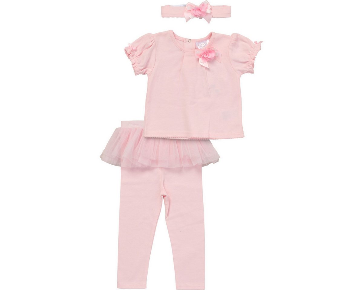 Rock a Bye Baby Boutique Body Schleife Mädchen (3-tlg) Geschenkset, Erstausstattungsset, Babyerstausstattung, Baby Outfit von Rock a Bye Baby Boutique