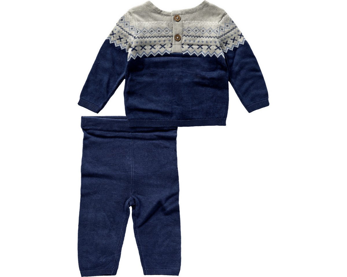Rock a Bye Baby Boutique Langarmshirt & Hose Norwegermuster Unisex Kinder (2-tlg) Pullover, Hose, Set Pullover, Hose, Krabbelhose, Sweatershirt von Rock a Bye Baby Boutique