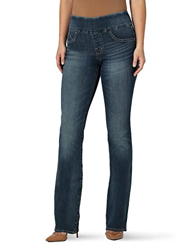 Rock & Republic Damen Denim Rx Fever Pull-on Bootcut Jeans, Glamazon, 38 Lange von Rock & Republic