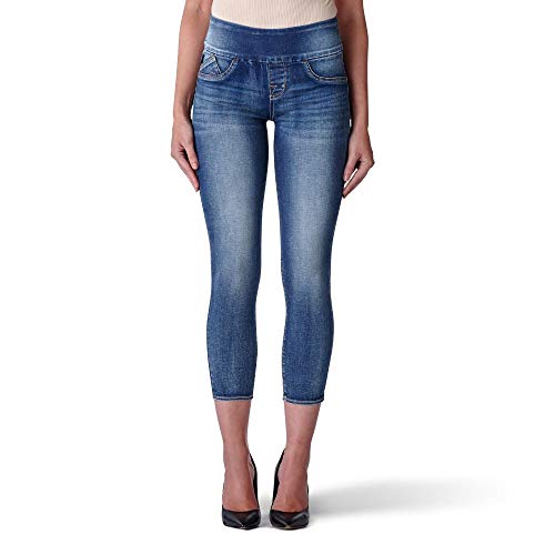 Rock & Republic Damen Denim Rx Fever Stretch Crop Jeans, Keine Nachfüllpackung-Medium Indigo, 44 von Rock & Republic