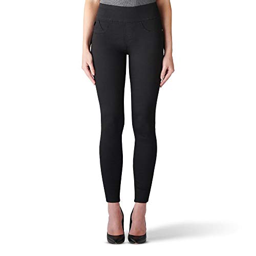 Rock & Republic Damen Denim Rx Fever Stretch Leggings Jeans, DNA-Schwarz, 34 von Rock & Republic