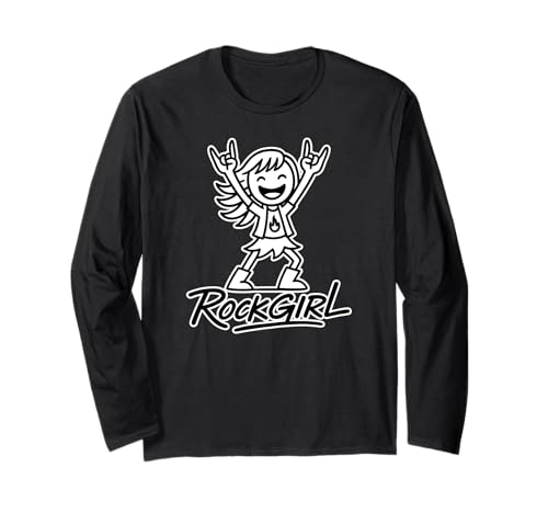 RockGIRL - Metalhands up | Girls Metal - Rock & Roll Langarmshirt RockGIRL - Metalhands up | Girls Metal - Rock & Roll Langarmshirt von RockGIRL | Rock & Roll and Metal Clothes & Merch