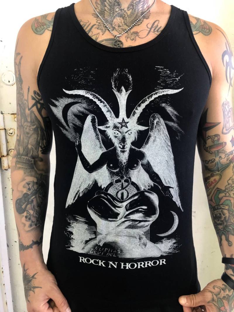Baphomet Unisex Tank Baphomet Unisex Tank von RockNhorrorApparel