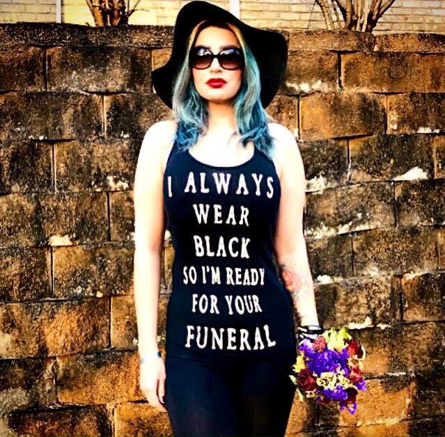 Beerdigung - Damen Tank Beerdigung - Damen Tank von RockNhorrorApparel