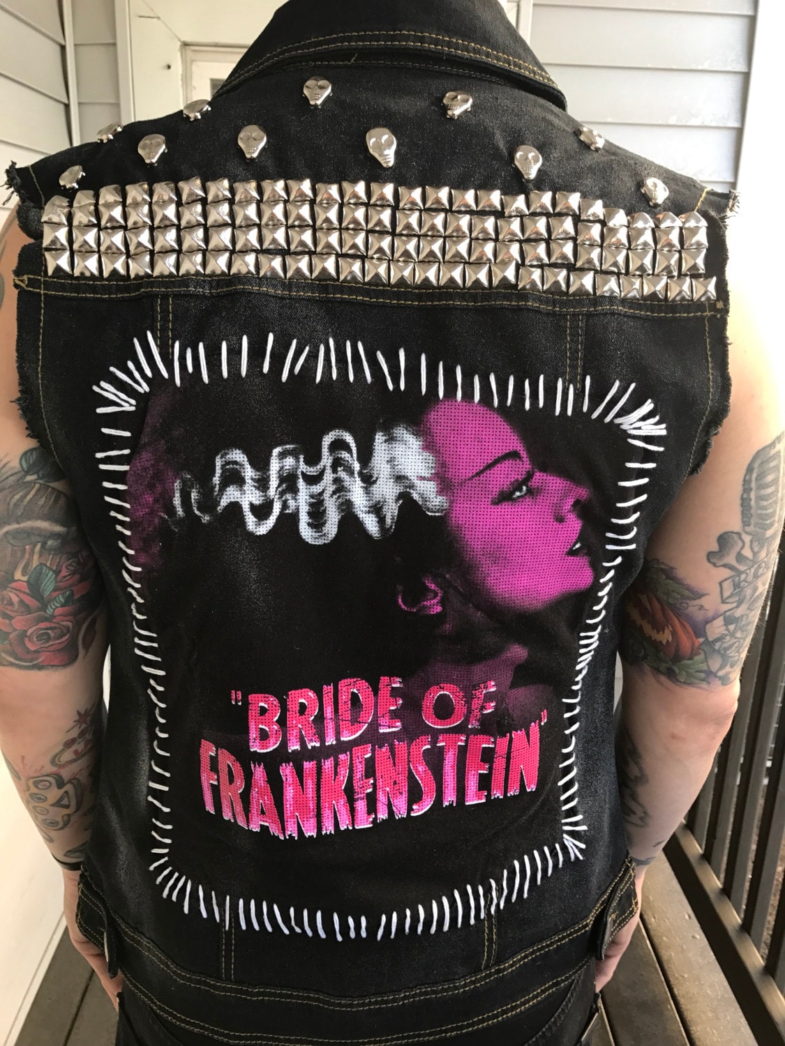 Braut Von Frankenstein Weste von RockNhorrorApparel