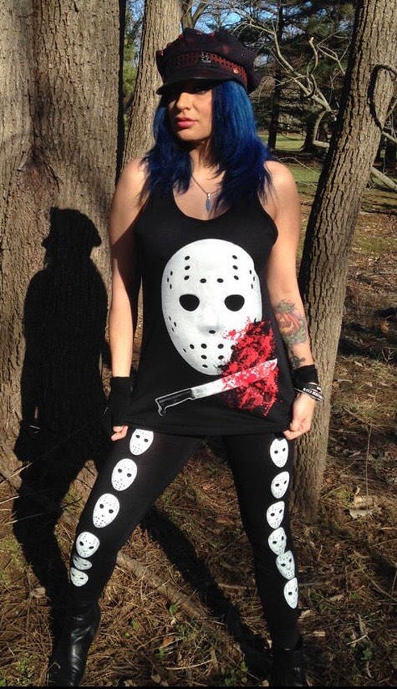Jason Leggings Jason Leggings von RockNhorrorApparel
