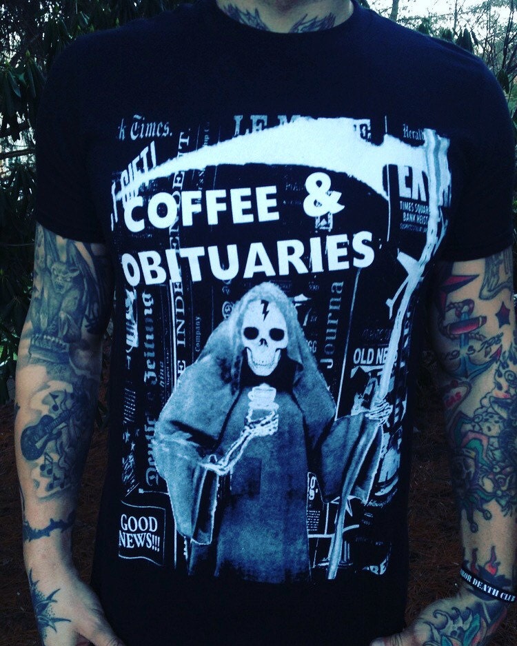 Kaffee & Nachrufe Kaffee & Nachrufe von RockNhorrorApparel