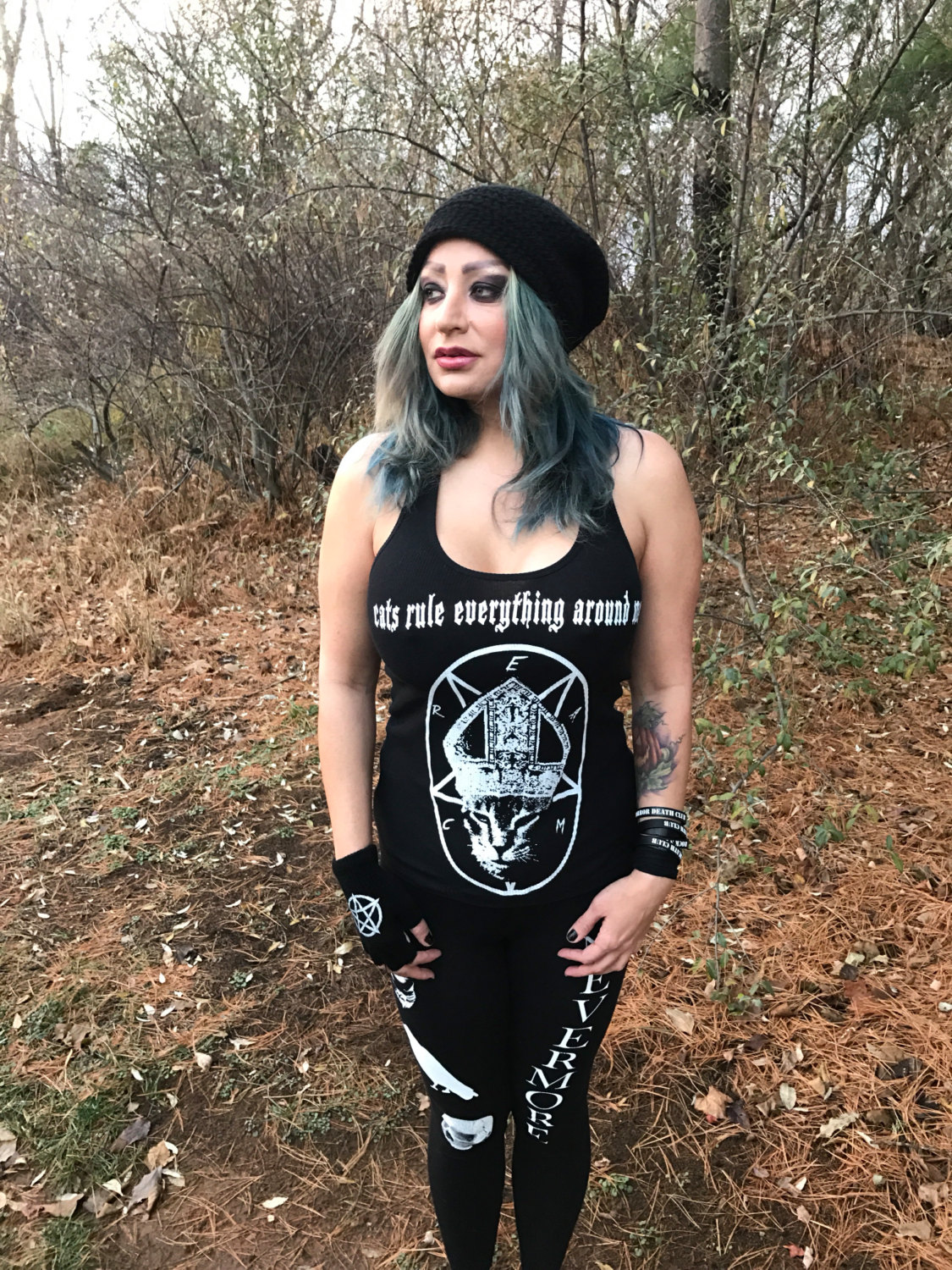 Katzen Regieren Alles Um Mich Herum - Damen Tank Katzen Regieren Alles Um Mich Herum - Damen Tank von RockNhorrorApparel