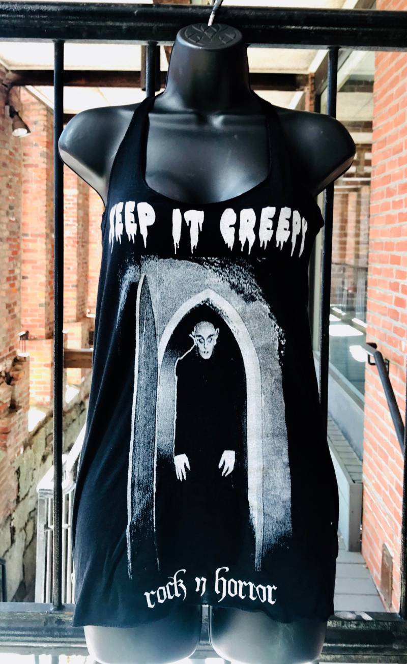 Keep It Creepy Frauen Tank Keep It Creepy Frauen Tank von RockNhorrorApparel