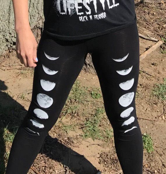 Lunar Leggings von RockNhorrorApparel