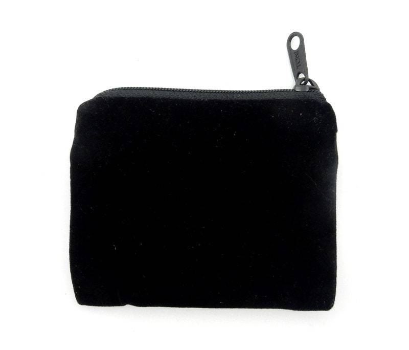 Schwarze Samt Edelstein Reißverschluss Tragetasche - Tolle Geschenk Tasche Schutz Für Ihre Steine Schwarze Samt Edelstein Reißverschluss Tragetasche - Tolle Geschenk Tasche Schutz Für Ihre Steine von RockParadise