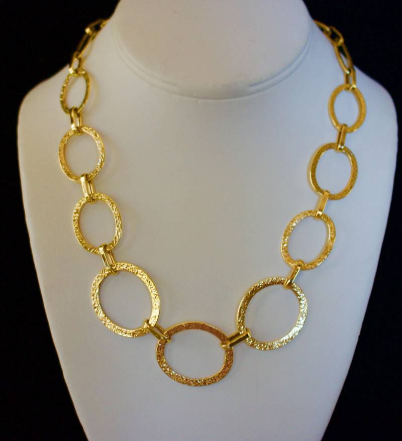 Silber. Elegante 14K Solid Gold Halskette von RockRichGems