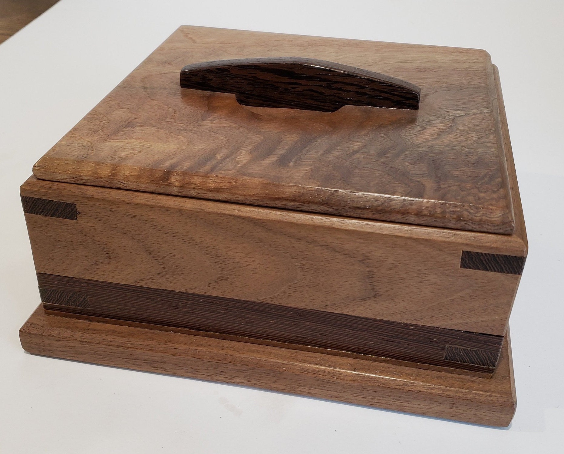 Schmuckkästchen Mit Deckel von RockRiverWoodForge