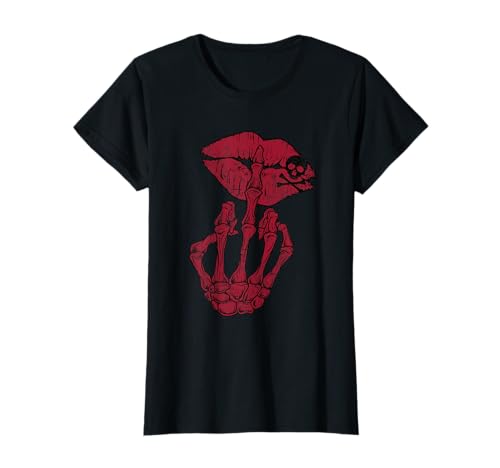 Damen Vintage Retro Girl Power Tattoo Rocker Feministin T-Shirt von Rockabilly Girls and Boys